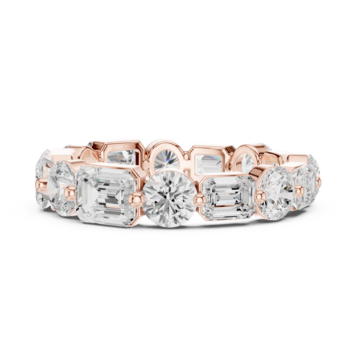 Promise ring with simple polished design.