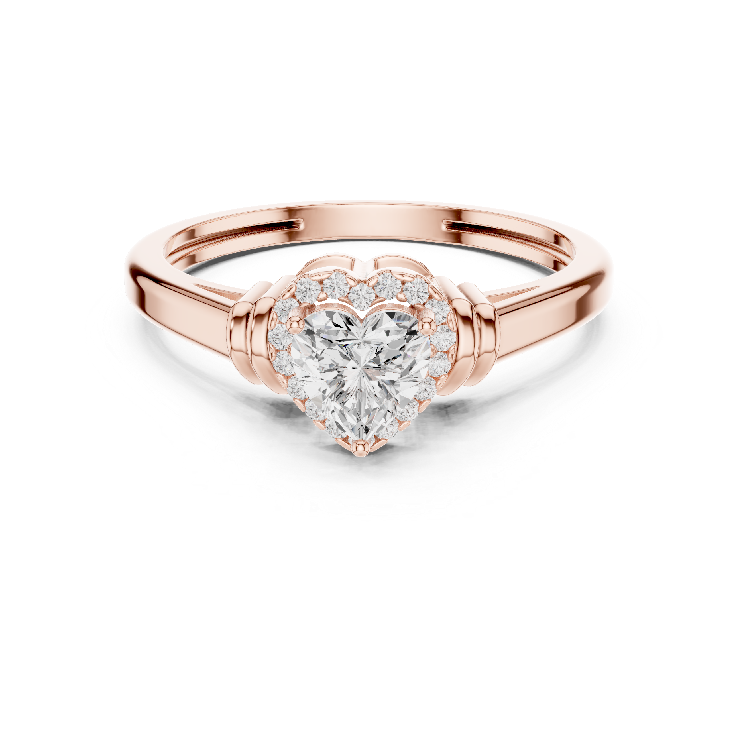 Modern minimalist ring with sleek gold finish.