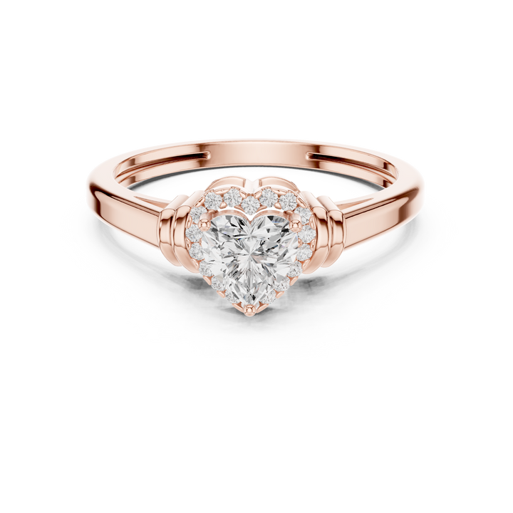 Modern minimalist ring with sleek gold finish.