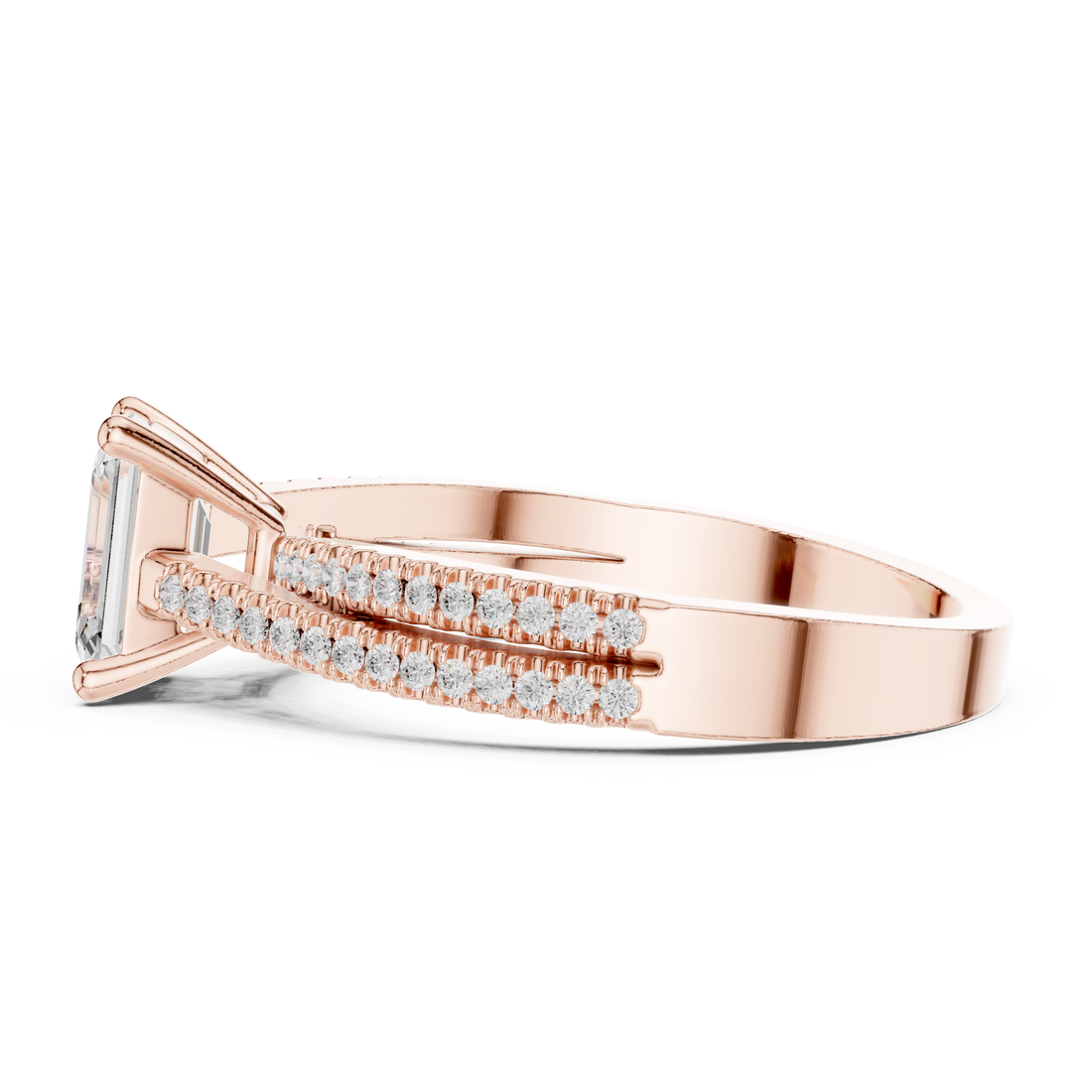 Diamond tennis bracelet with uniform sparkle.