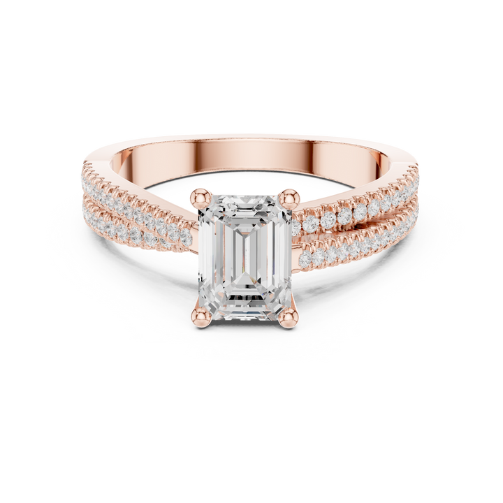 Hinged cuff bracelet with textured surface.