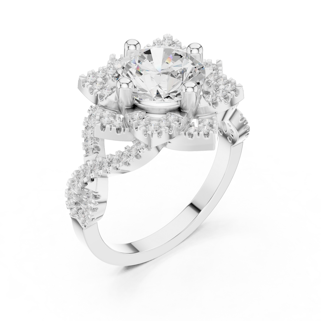 Heavy bridal choker with ornate detail.