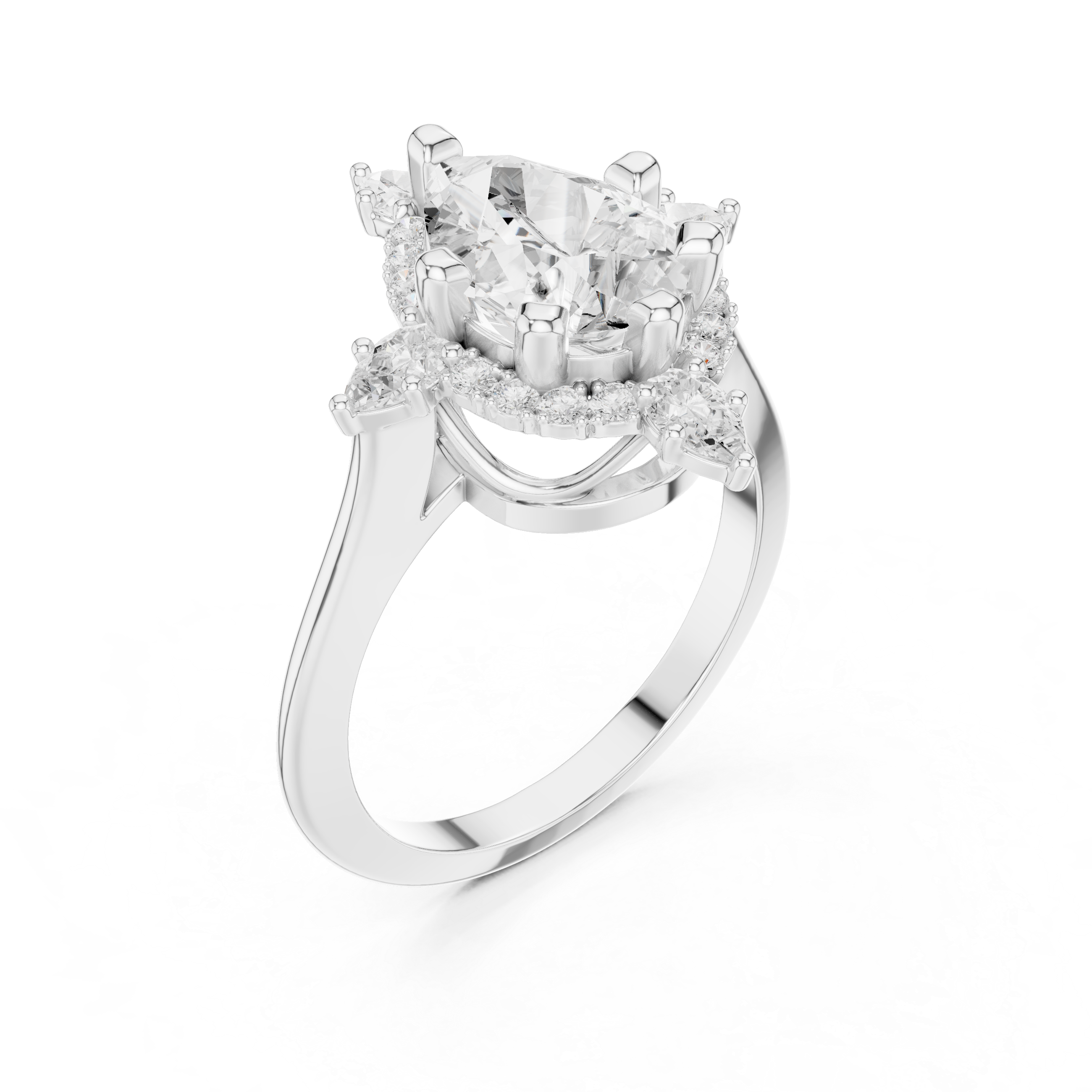 Smooth plain toe ring with polished finish.