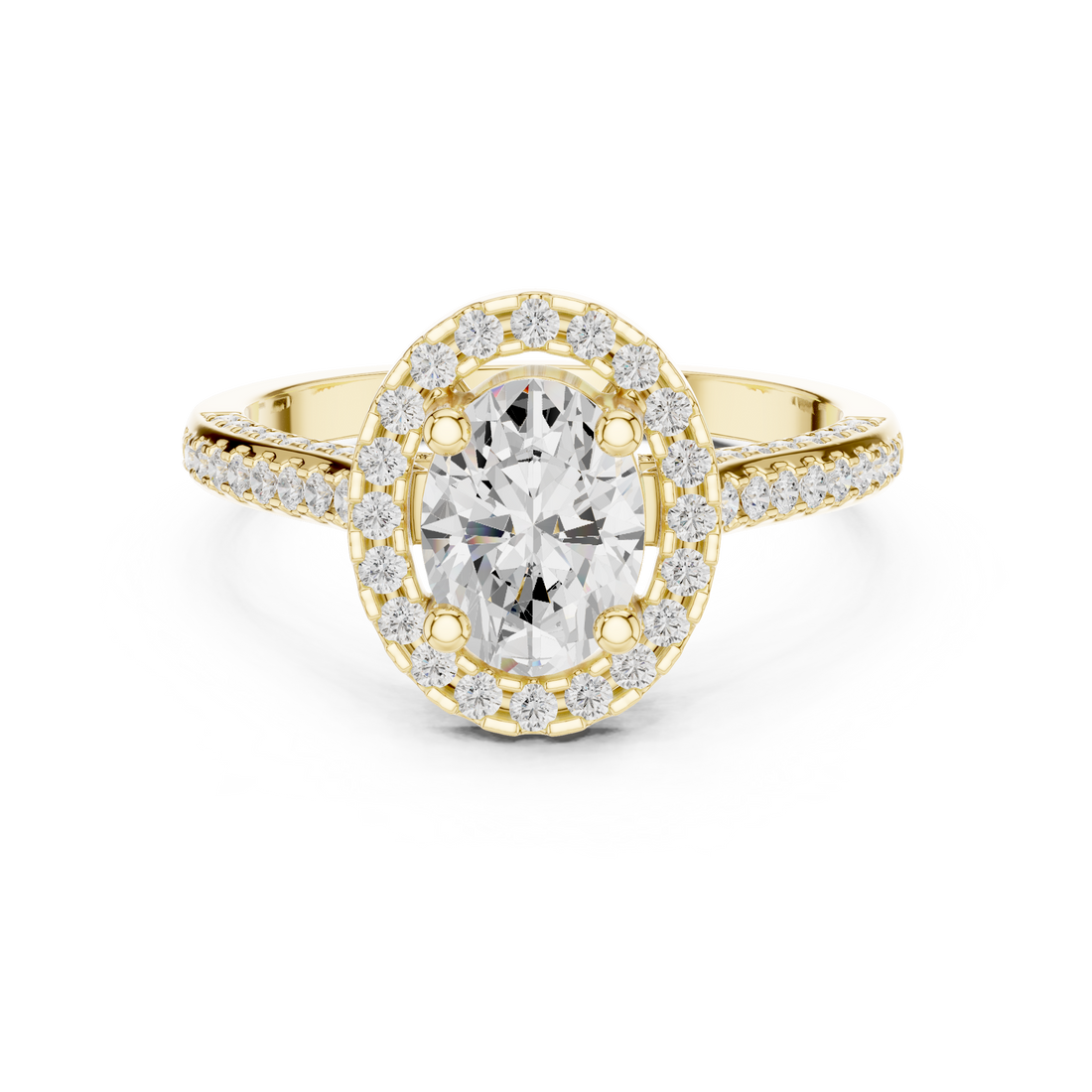 Decorative fashion ring with modern detail.