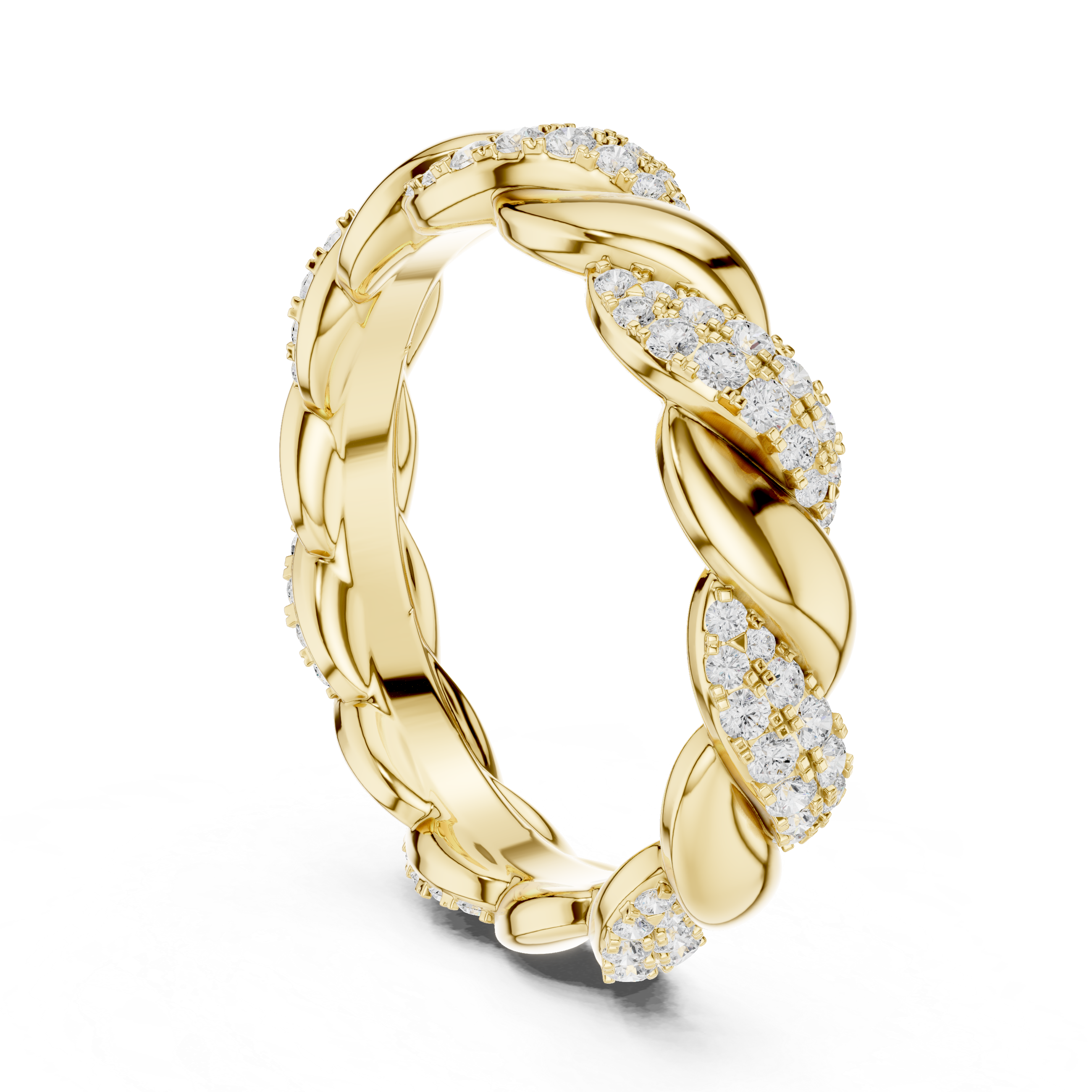 Slim cuff bracelet with polished edges.