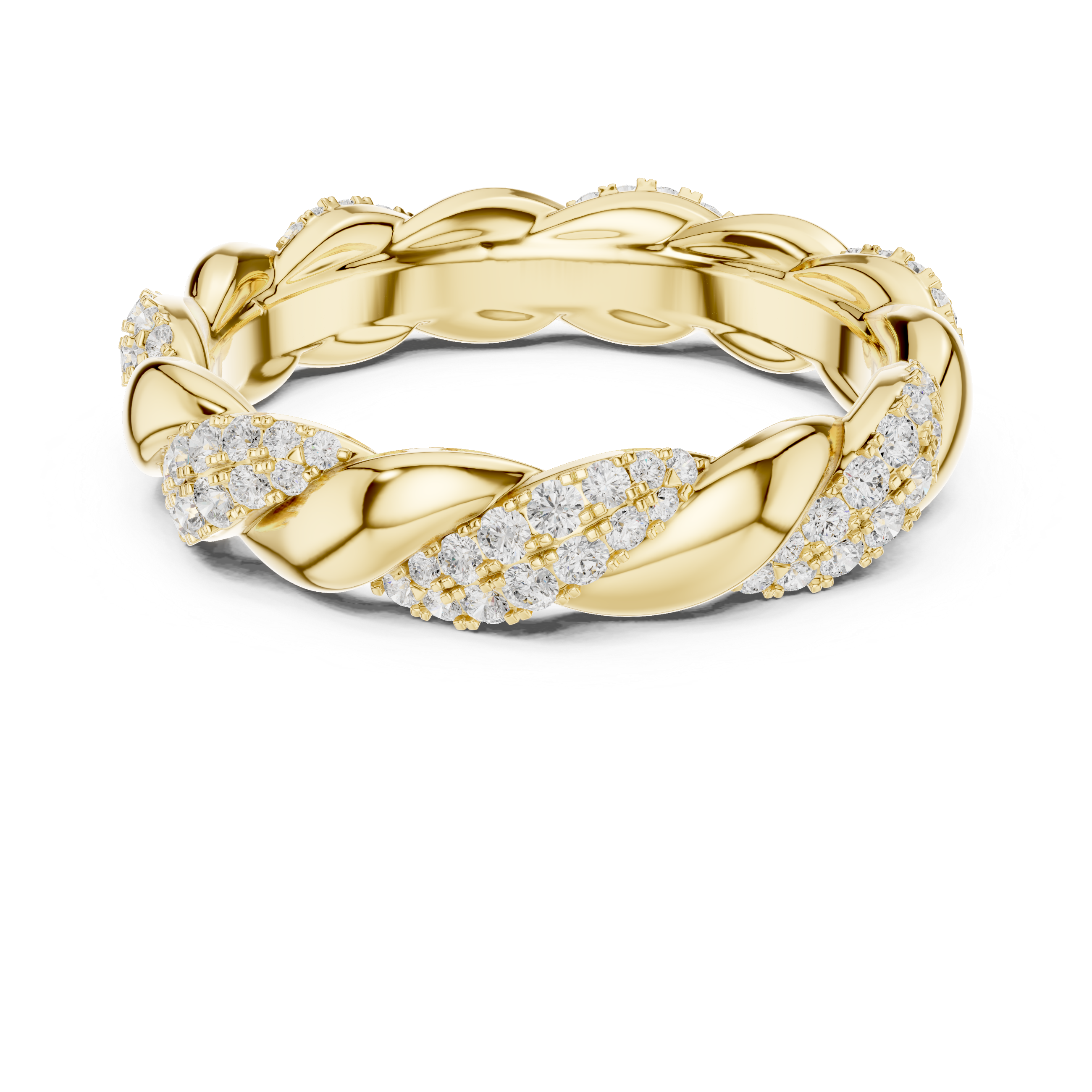 Classic gold anklet with delicate detail.
