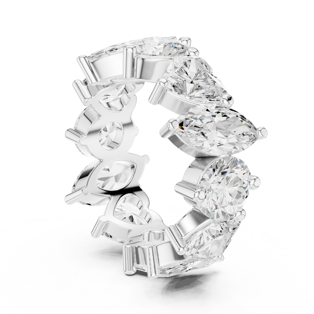 Decorative gemstone toe ring with shine.
