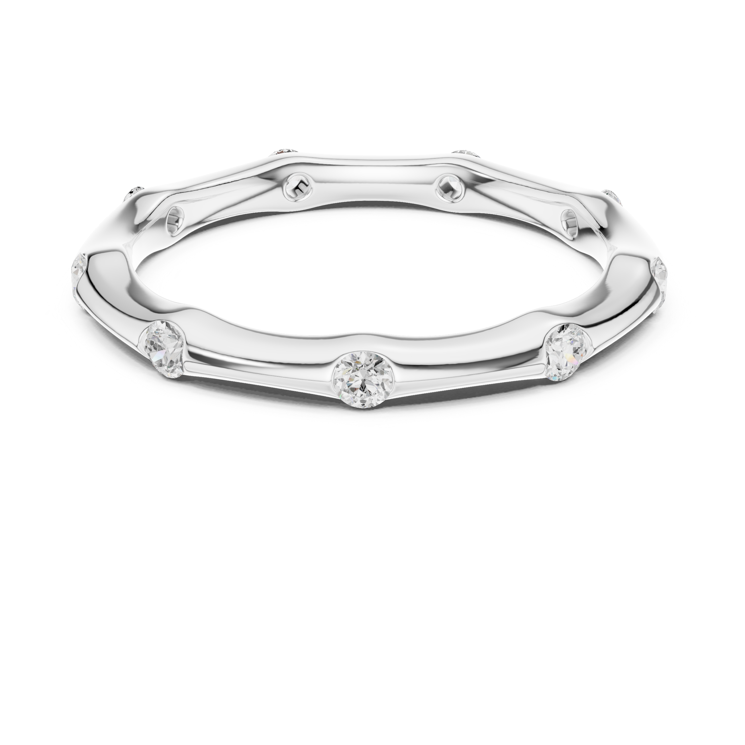 Modern cuff bracelet with sleek design.