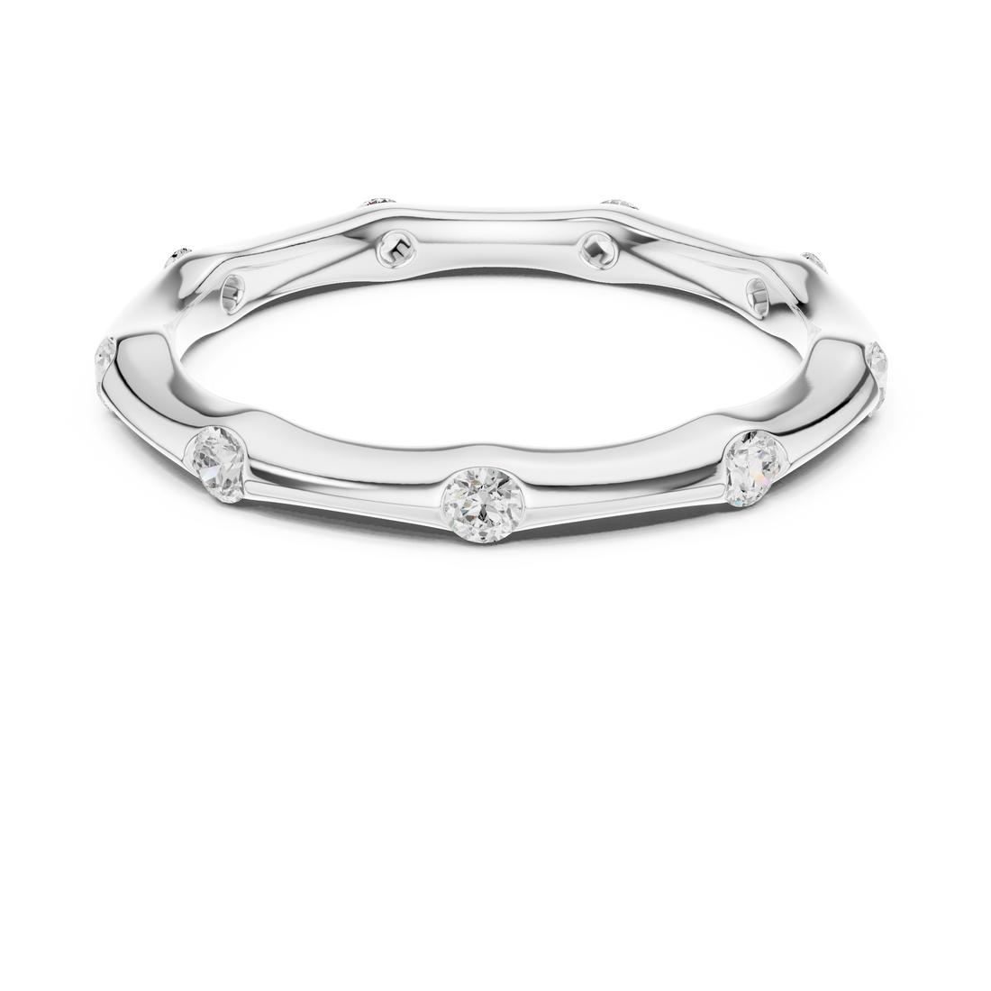 Modern cuff bracelet with sleek design.