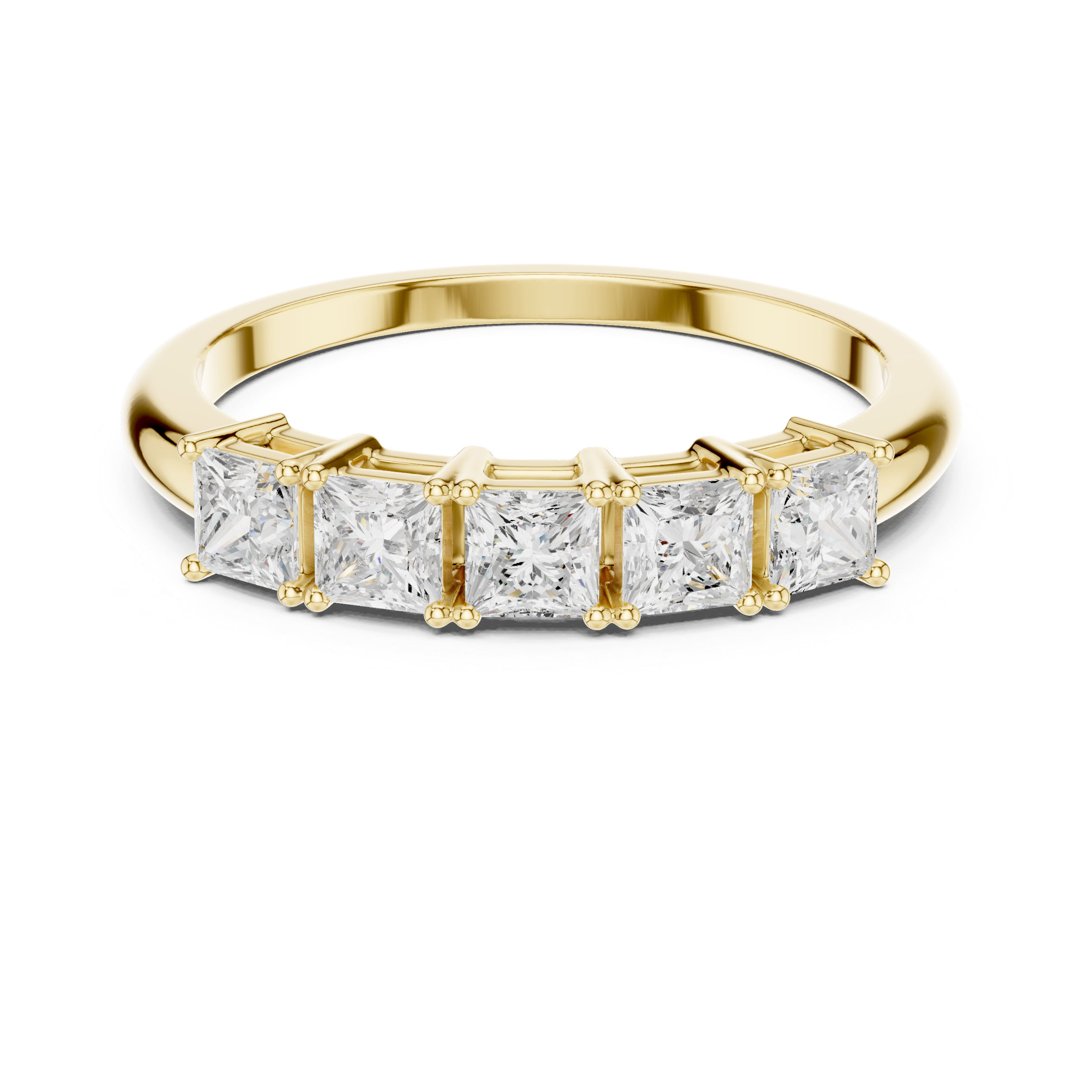 Open cuff bracelet with sleek finish.