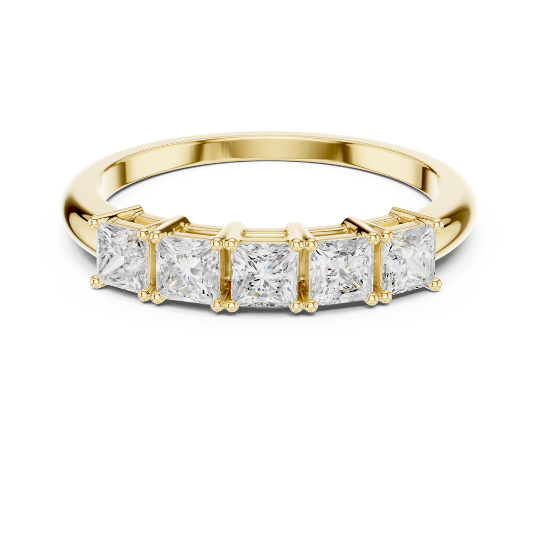 Open cuff bracelet with sleek finish.