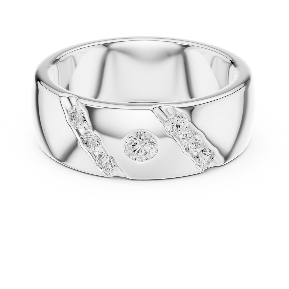 Tiny diamond nose stud for daily wear.