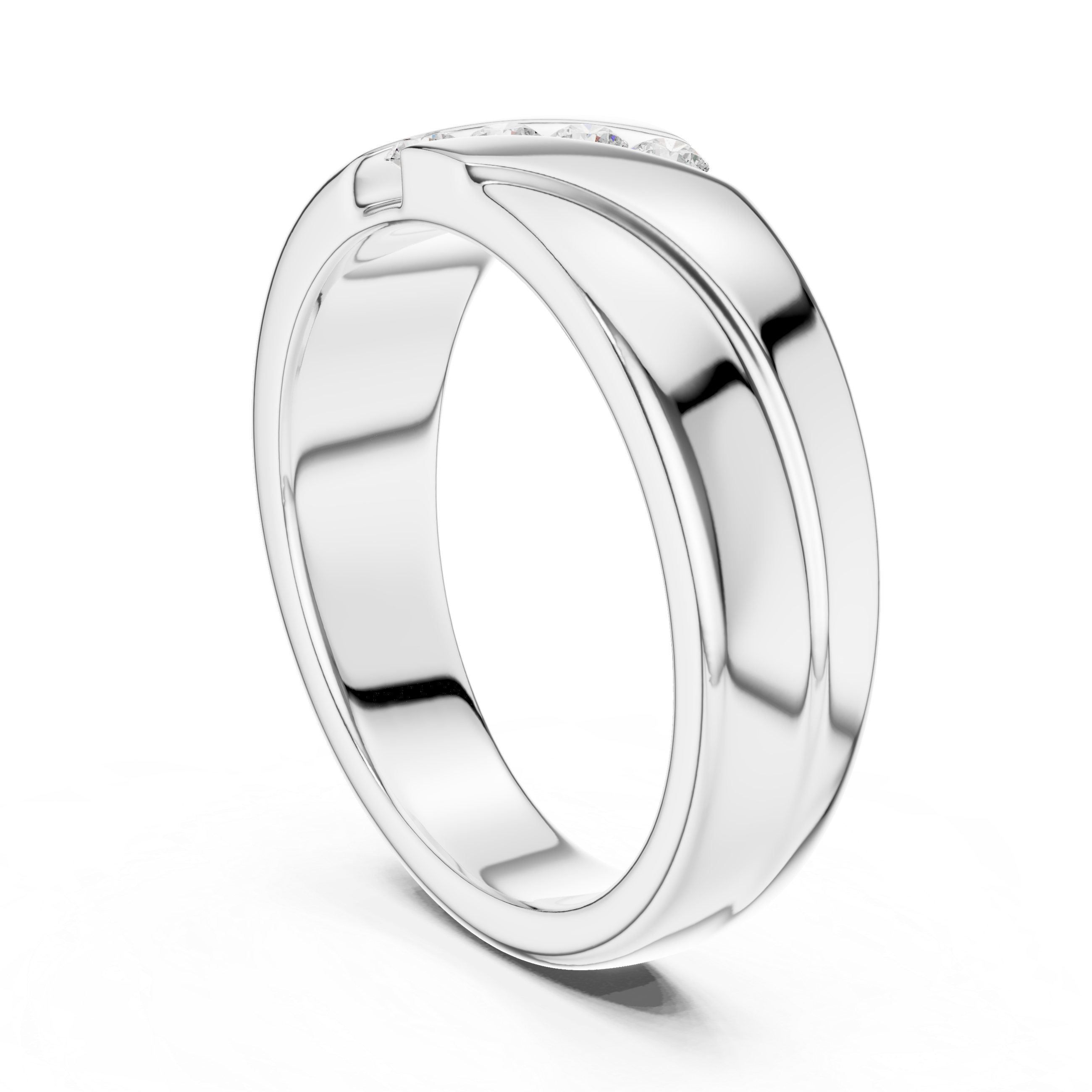 Gemstone toe ring with central stone.