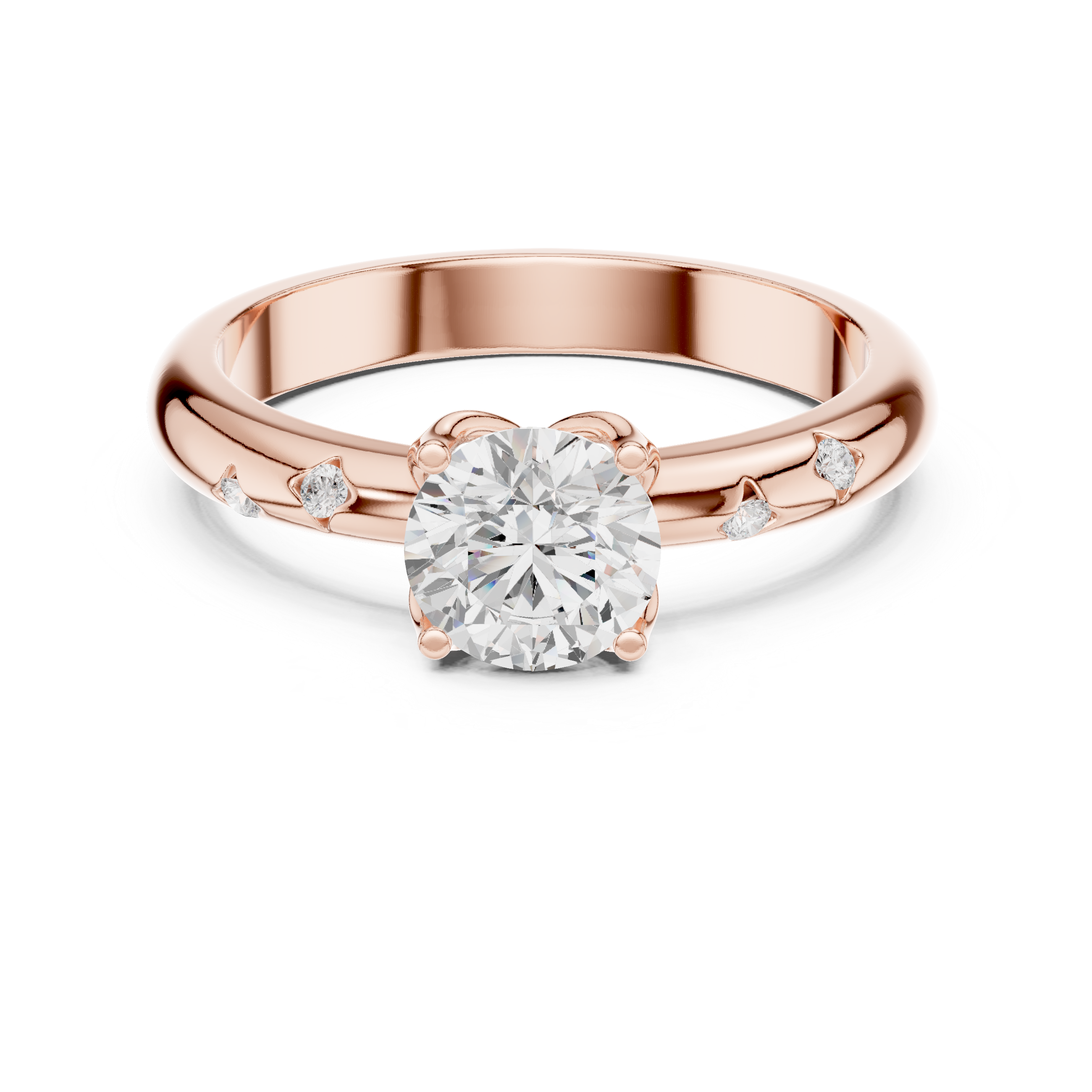 Adjustable open ring with modern look.