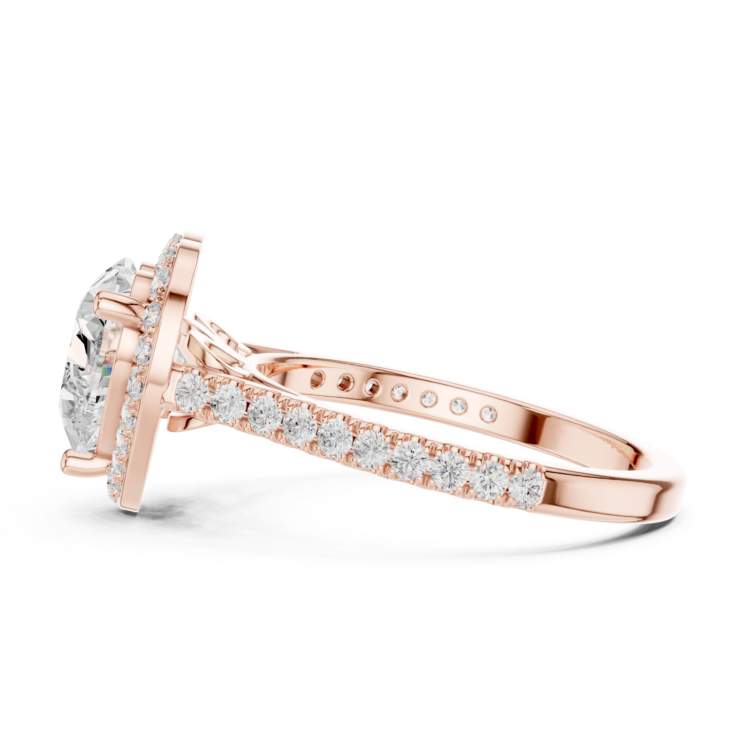 Link bracelet with bold metal segments.