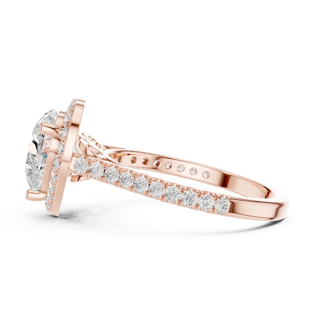 Link bracelet with bold metal segments.
