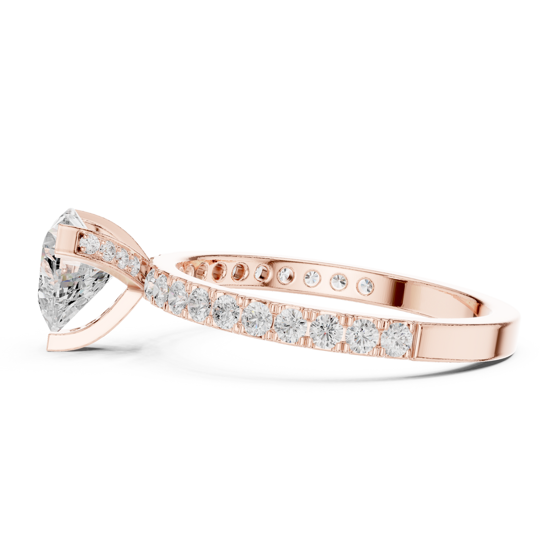 Stackable ring set with slim bands.