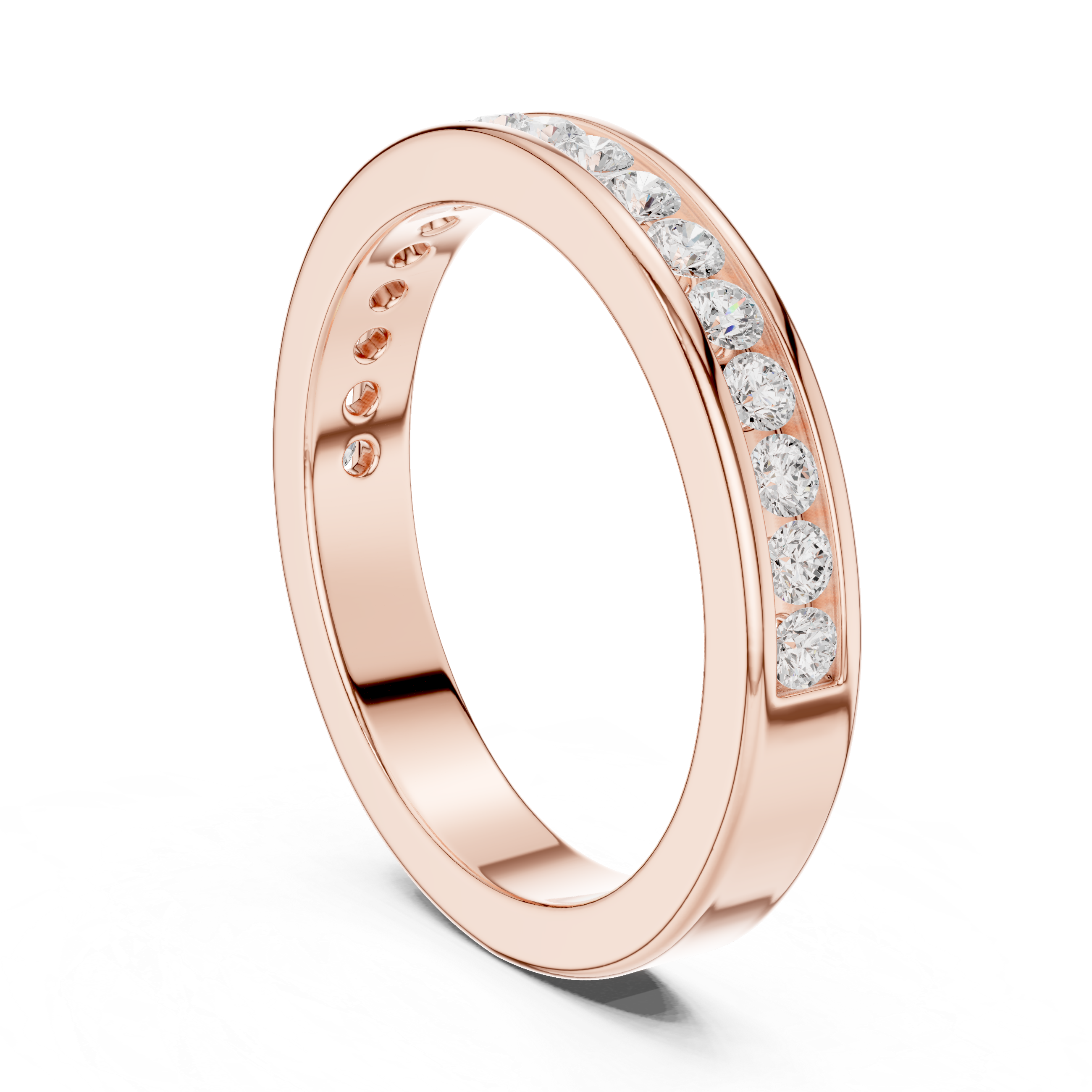 Heart-shaped gemstone ring in polished gold.