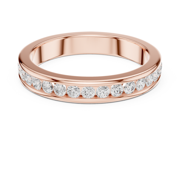 Vintage floral ring with engraved gold details.