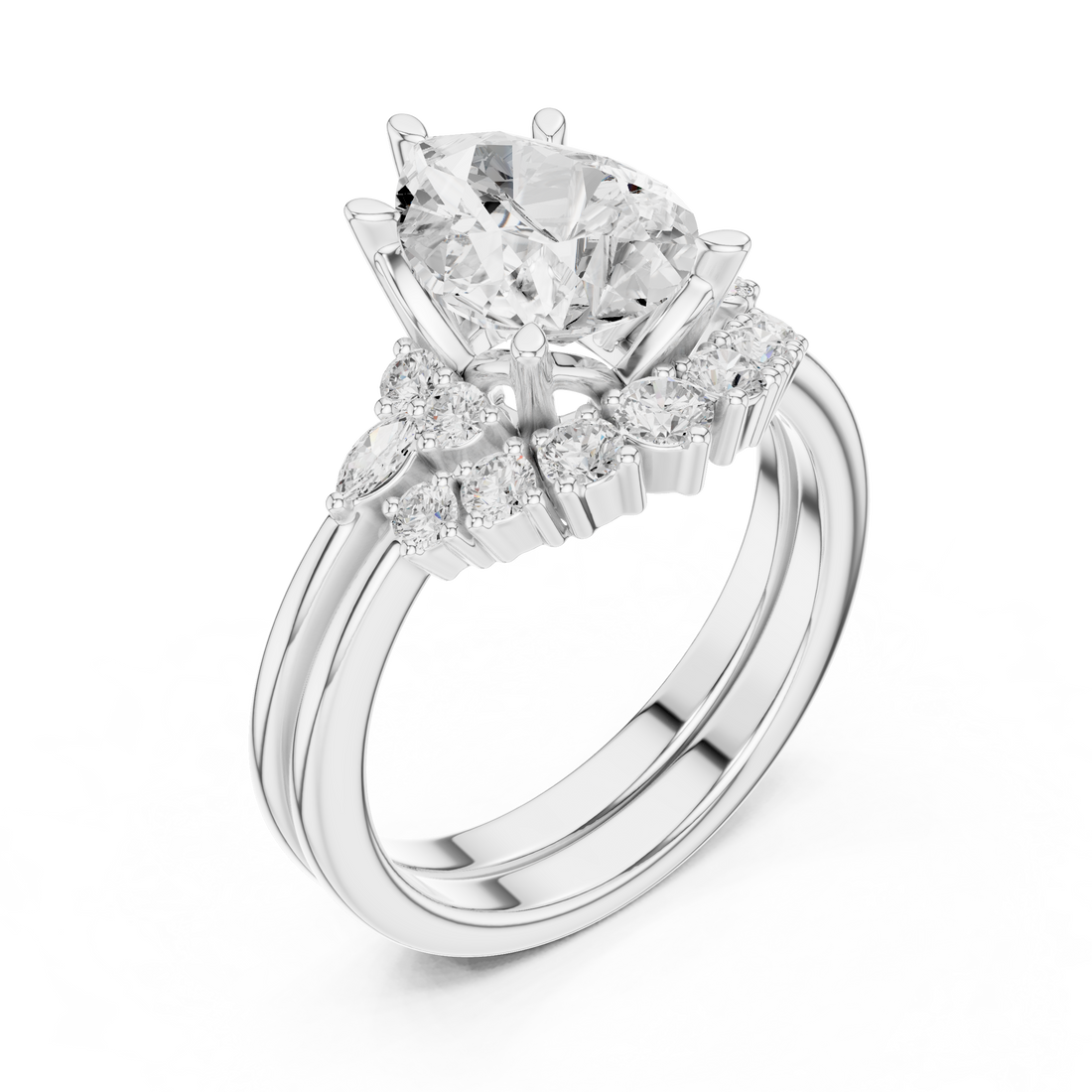 Elegant Diamond Daily Wear  masterpiece showing superior quality