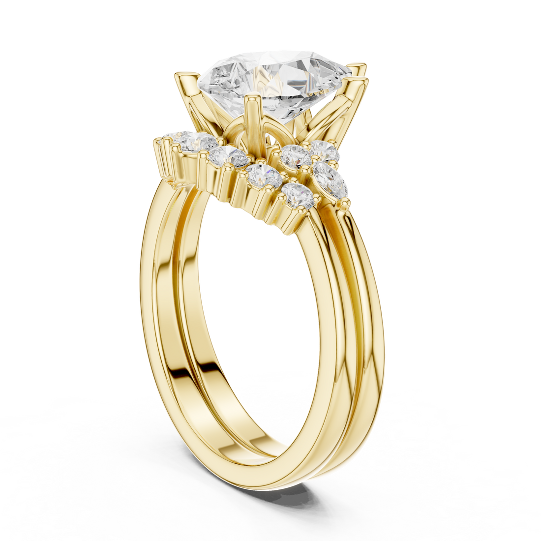 Stylish Stackable Design  with premium high-quality finish and shine