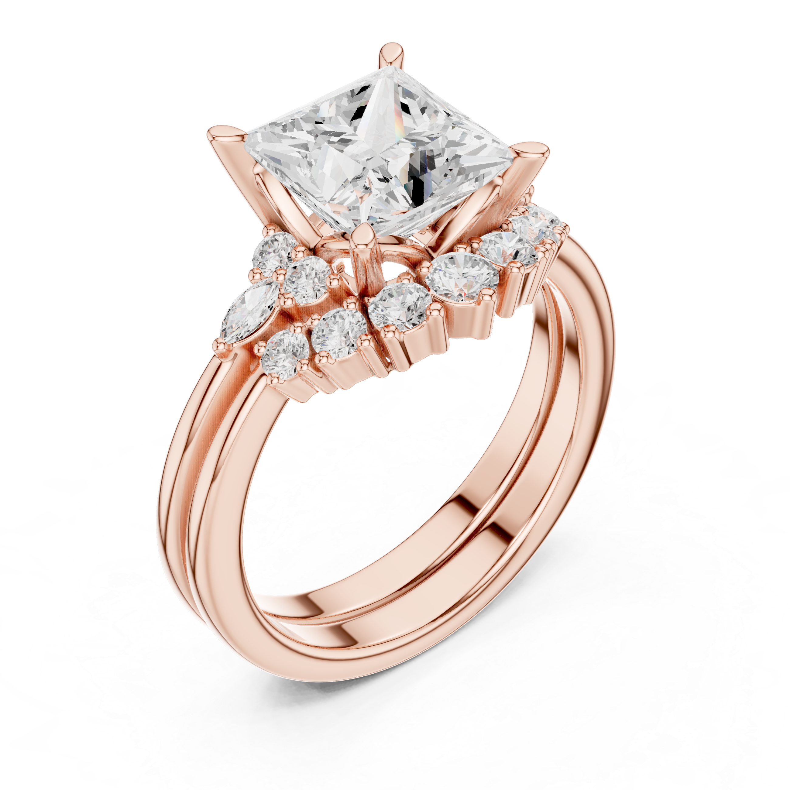 Modern Geometric Design  showing professional masterwork detail