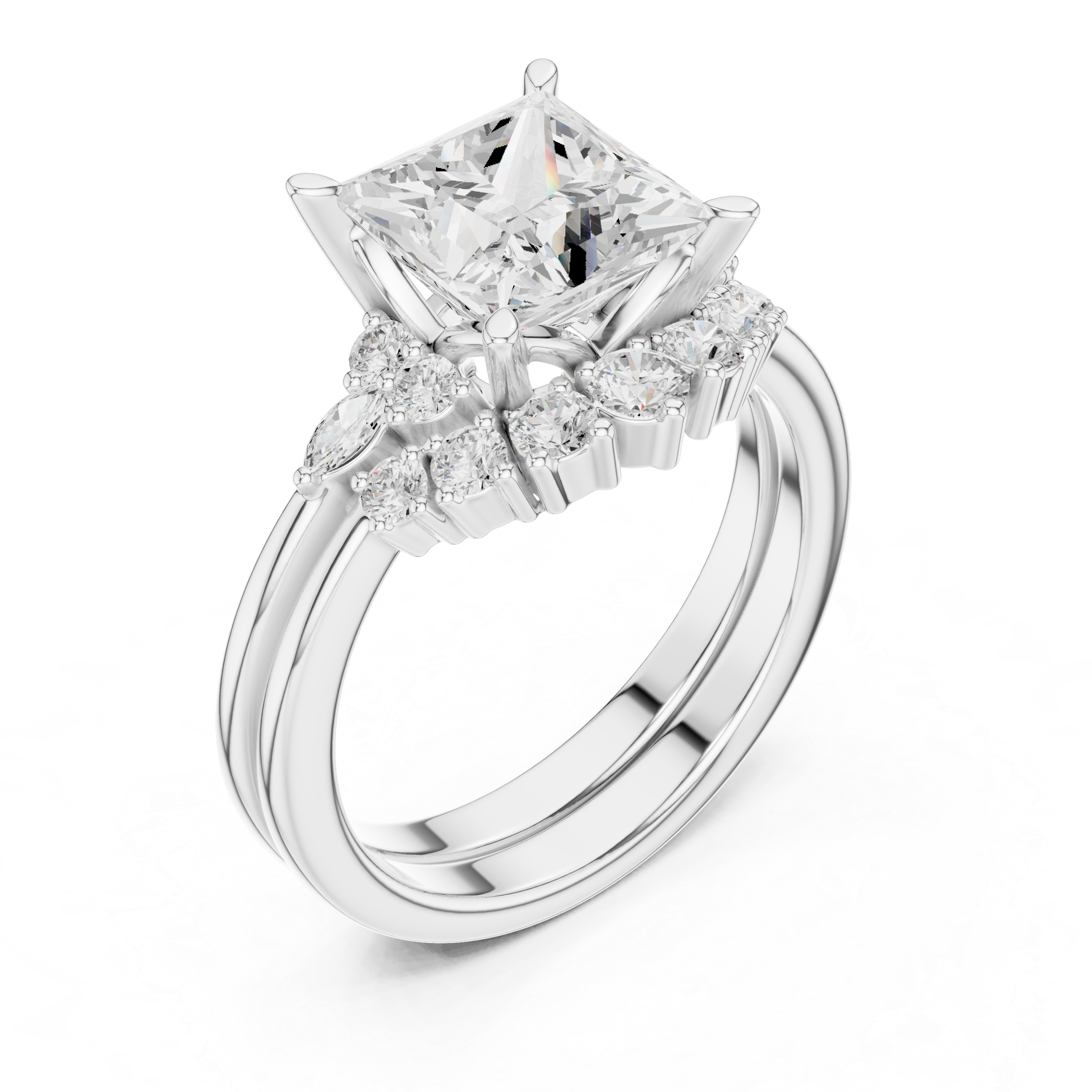 Elegant Diamond Daily Wear  masterpiece showing superior quality