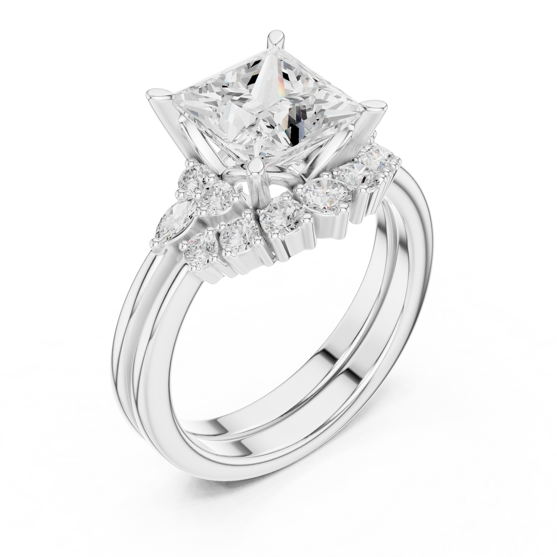 Elegant Diamond Daily Wear  masterpiece showing superior quality