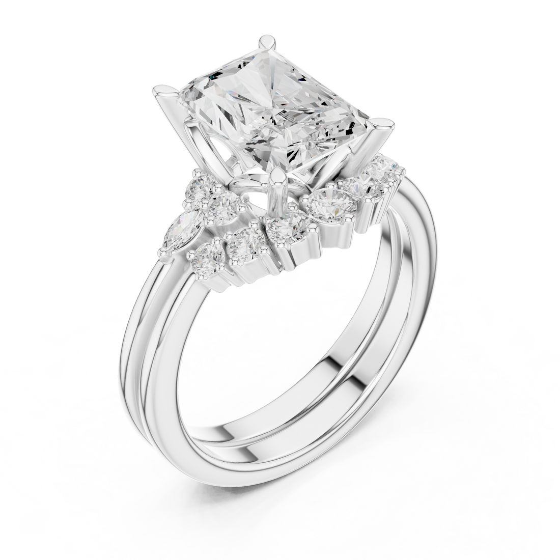 Elegant Diamond Daily Wear  masterpiece showing superior quality