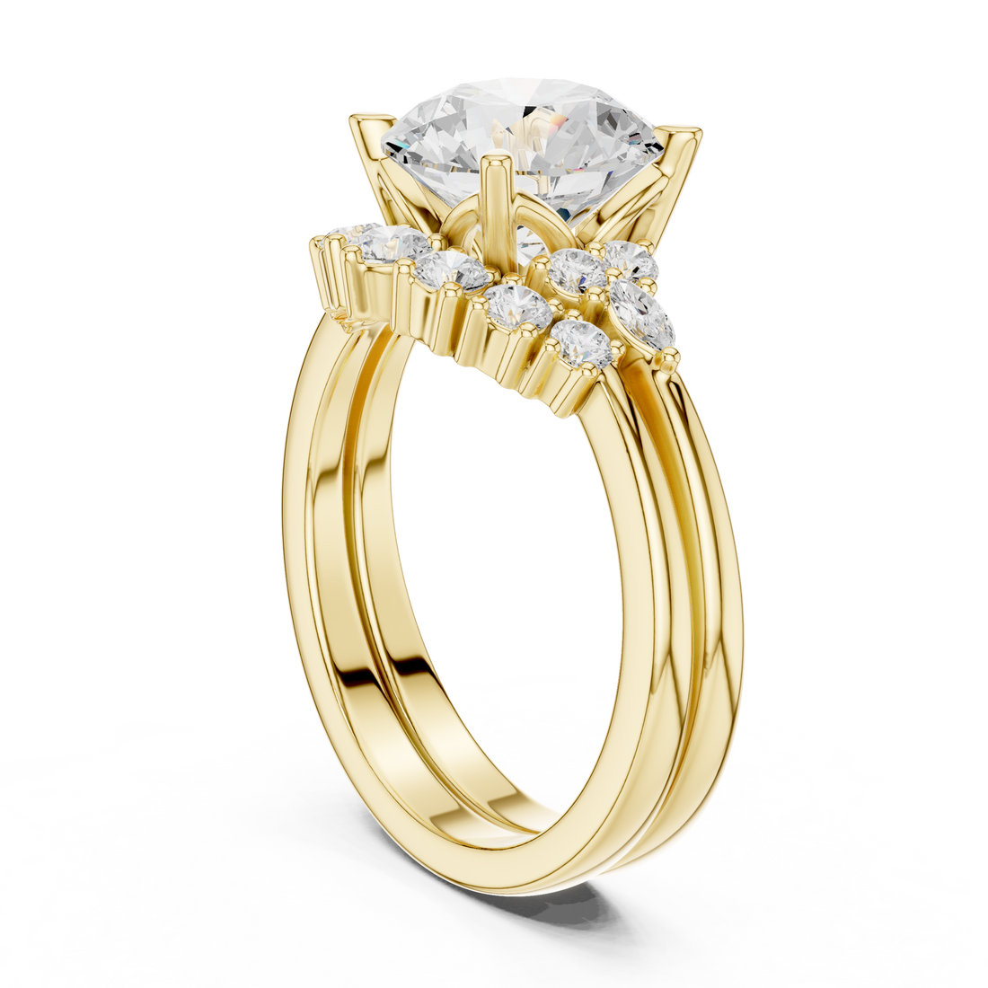 Stylish Stackable Design  with premium high-quality finish and shine