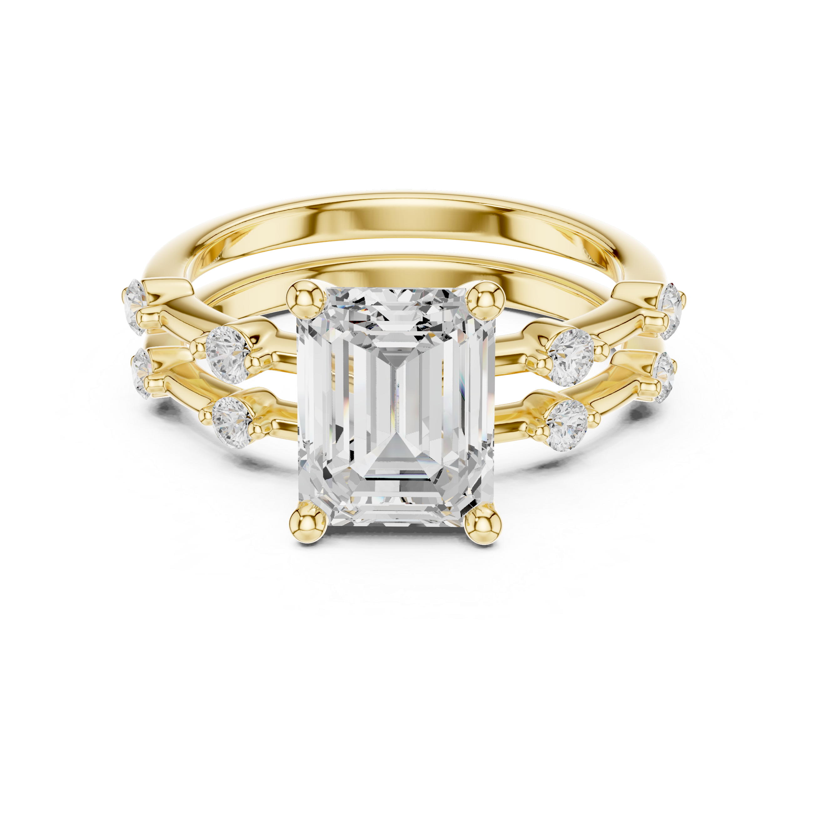 Stylish Stackable Design  with premium high-quality finish and shine
