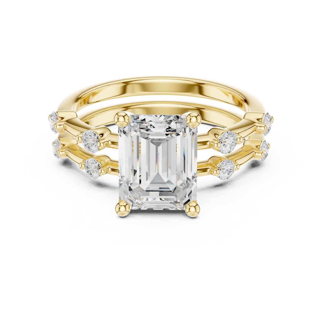 Stylish Stackable Design  with premium high-quality finish and shine
