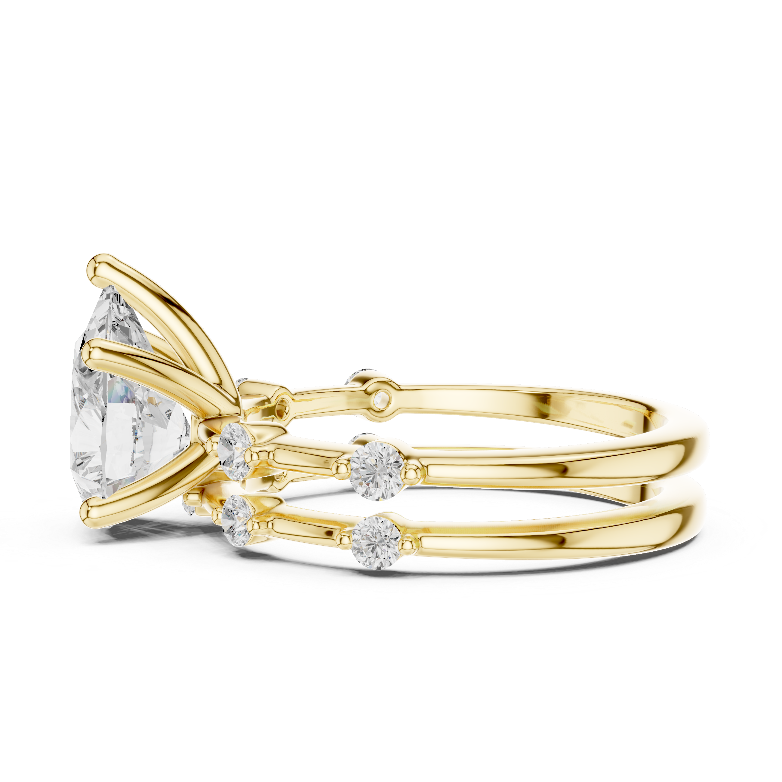 Elegant Diamond Daily Wear  masterpiece showing superior quality