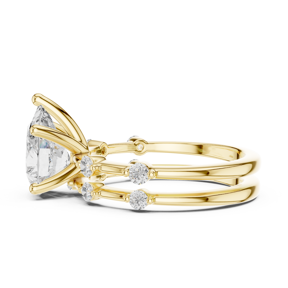 Elegant Diamond Daily Wear  masterpiece showing superior quality