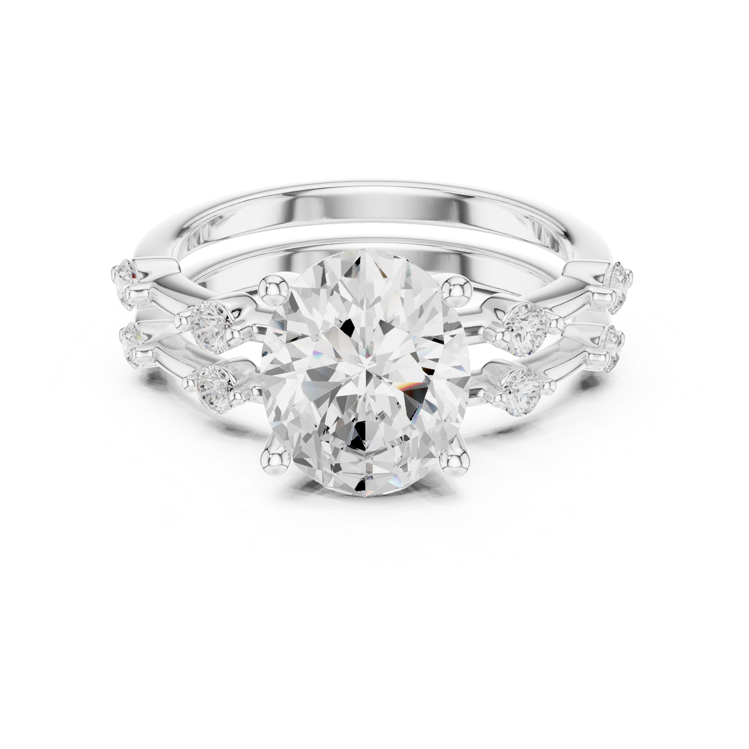 Plain silver toe ring with smooth band.