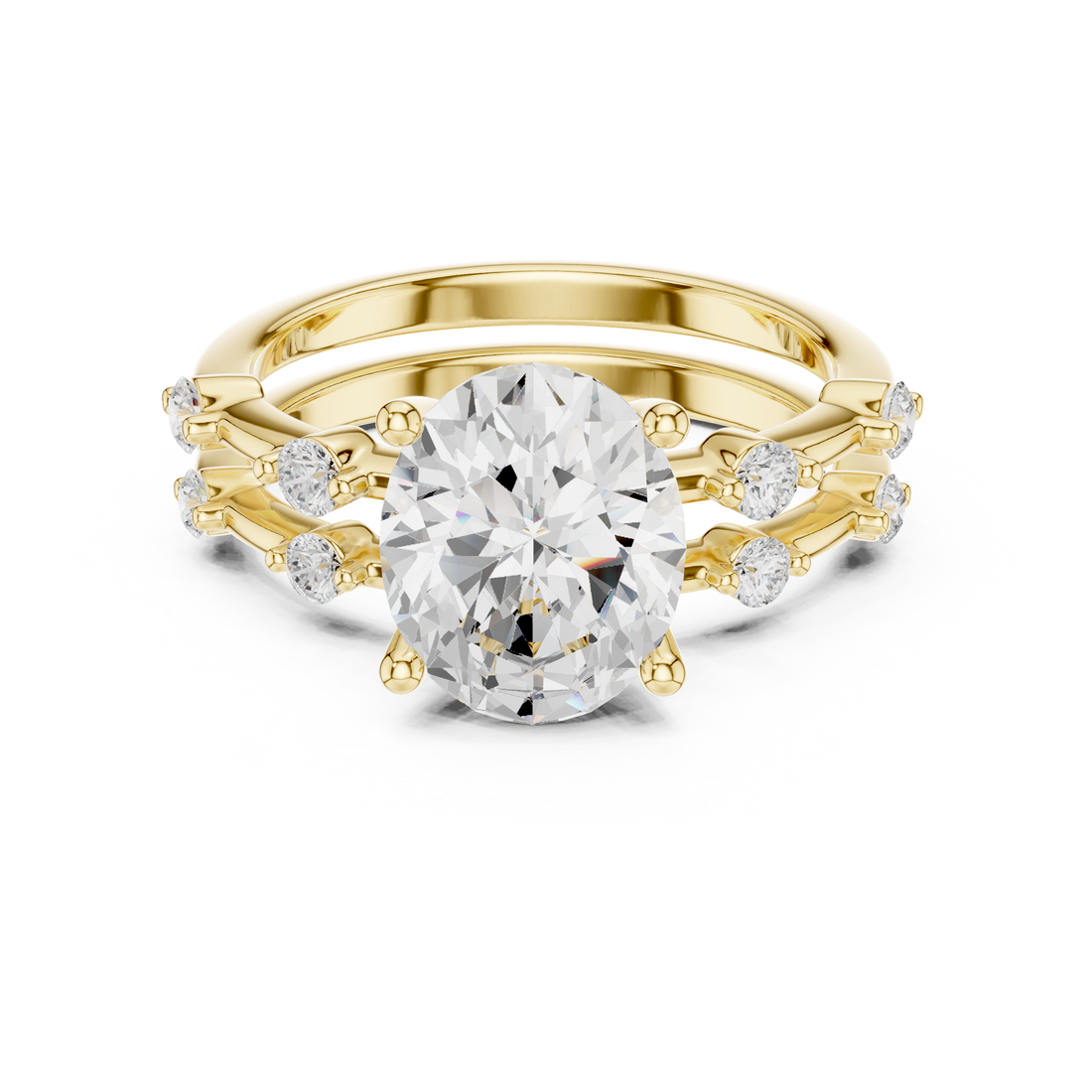 Floral engraved toe ring in silver.