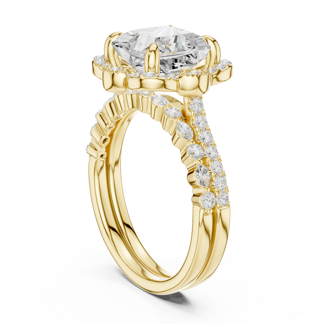 Adjustable toe ring with modern style.