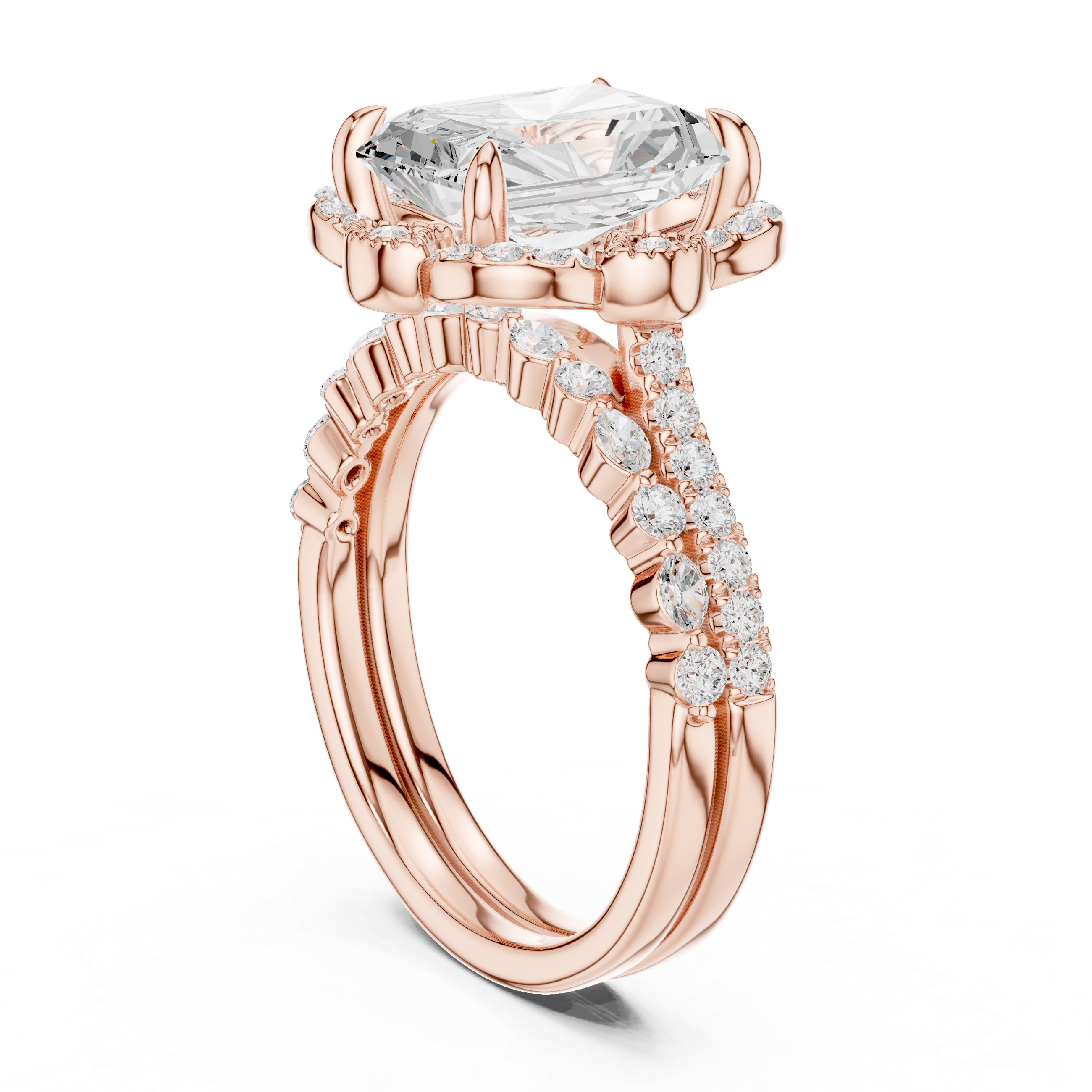 Gold hoop earrings with classic round shape.