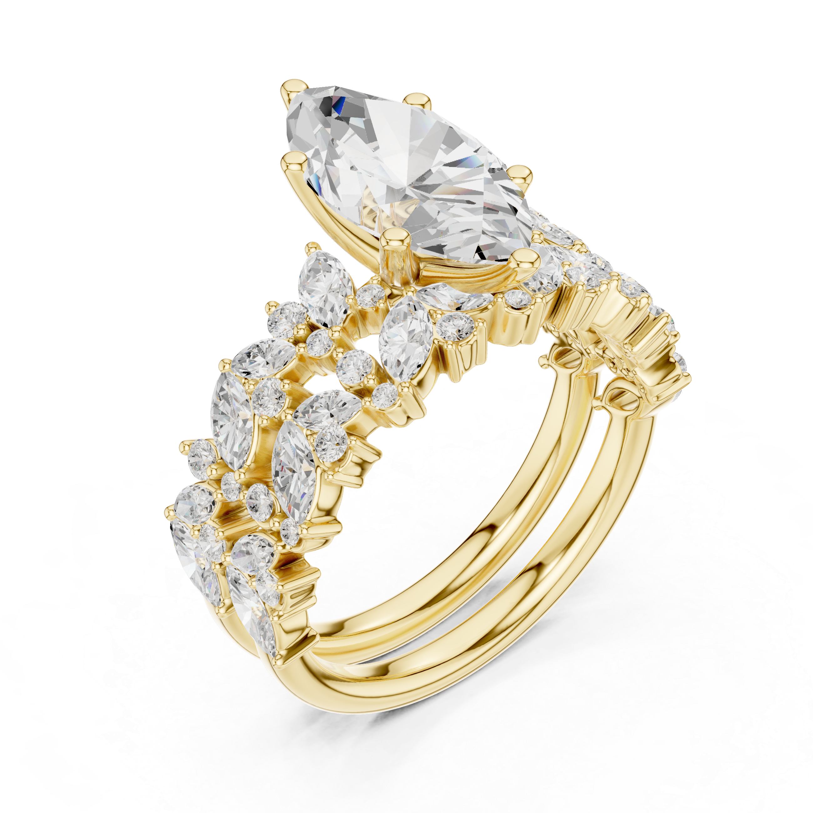 Sparkling  close-up accent detail