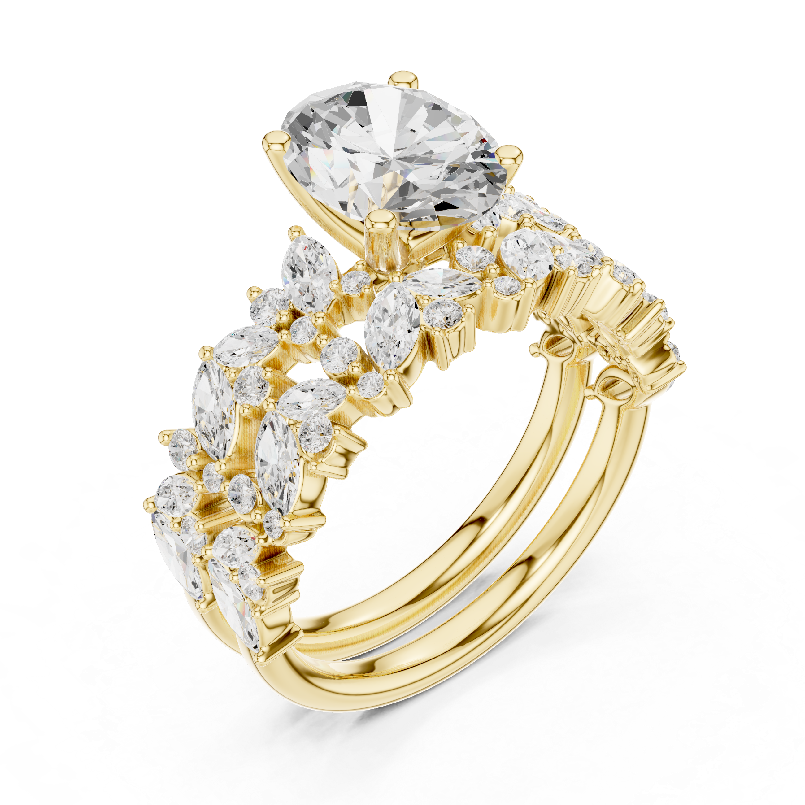 Sparkling  close-up accent detail