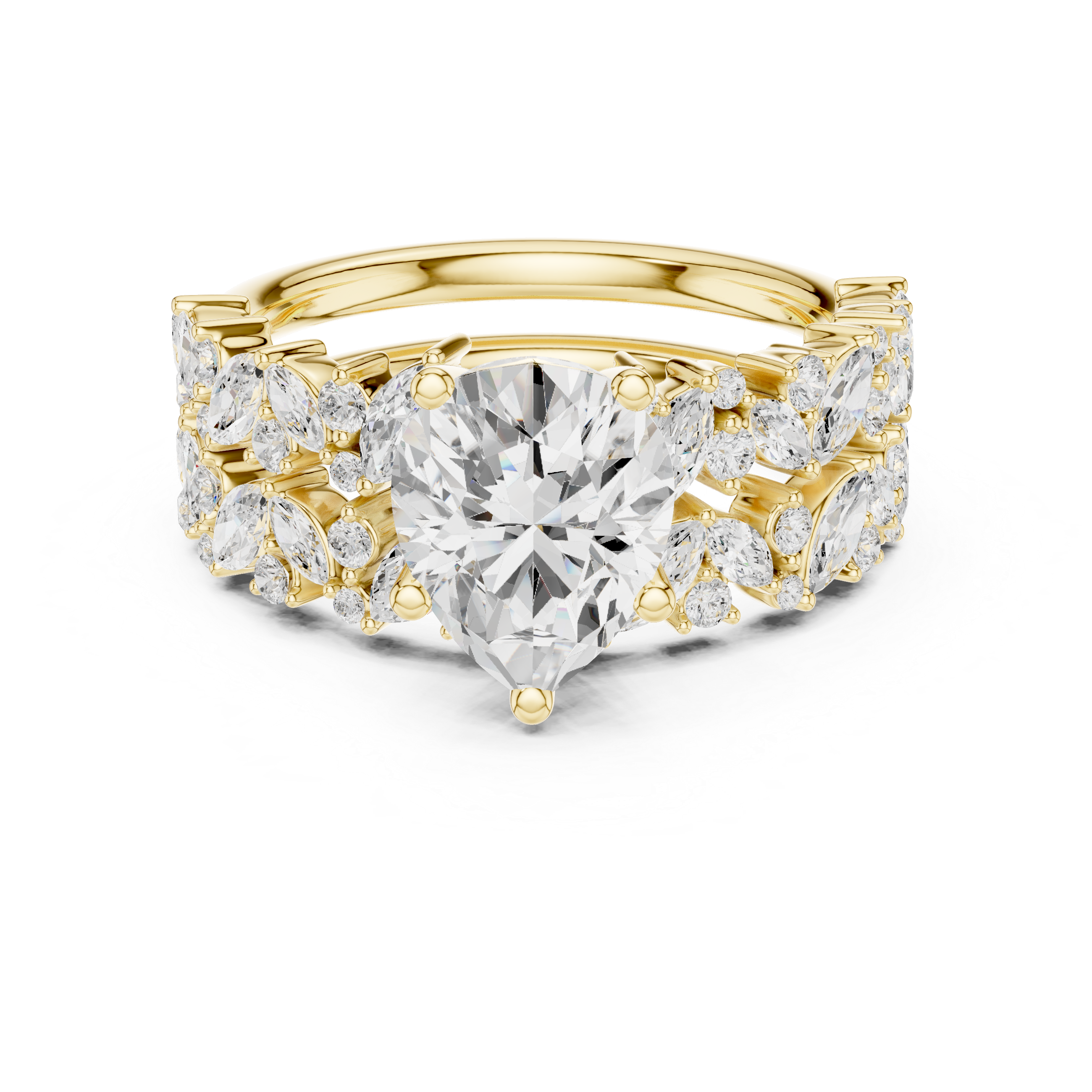 High shine  elegant style
