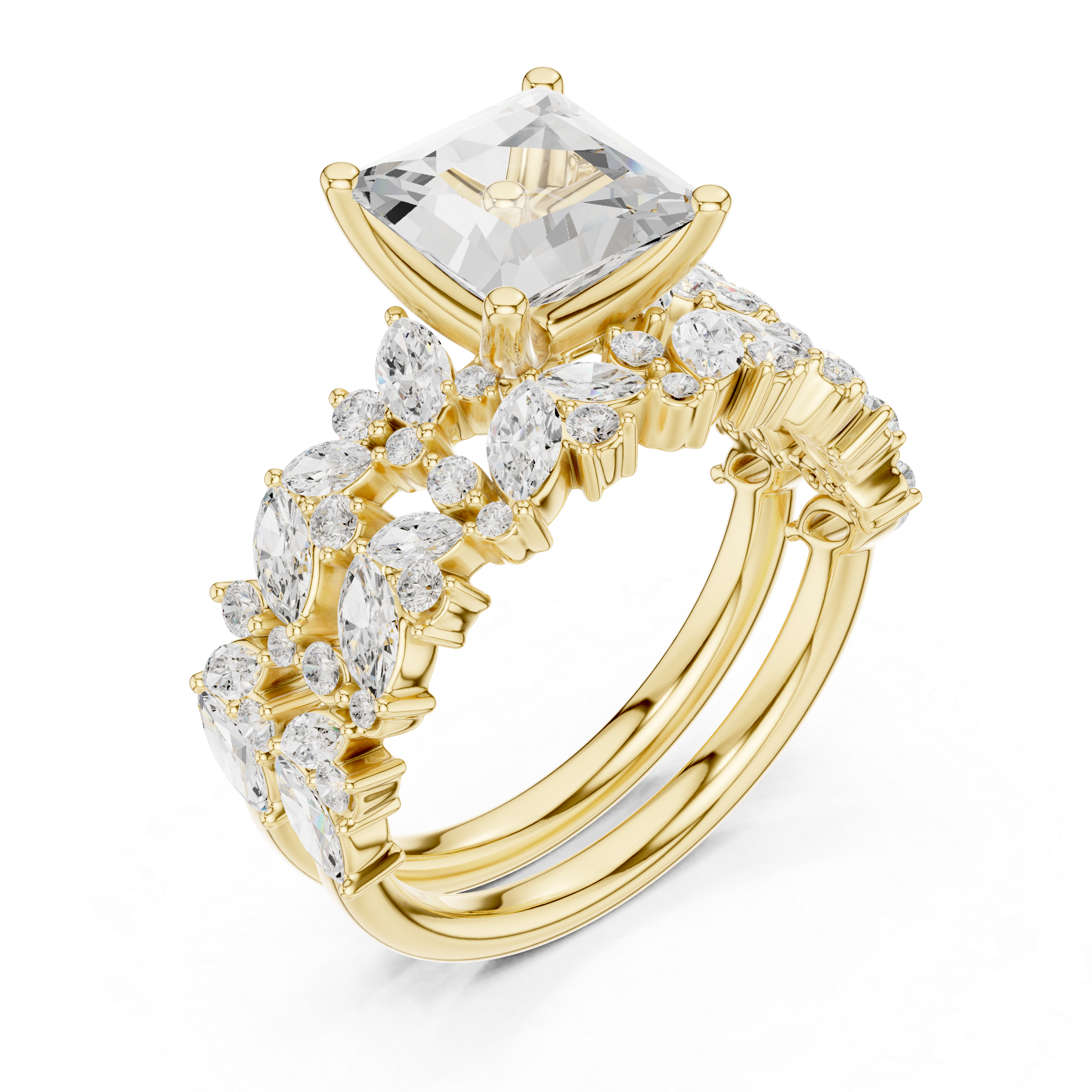 Sparkling  close-up accent detail