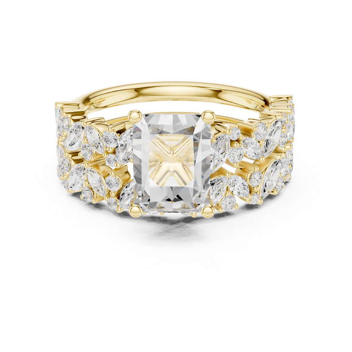 Elegant  accent diamond design