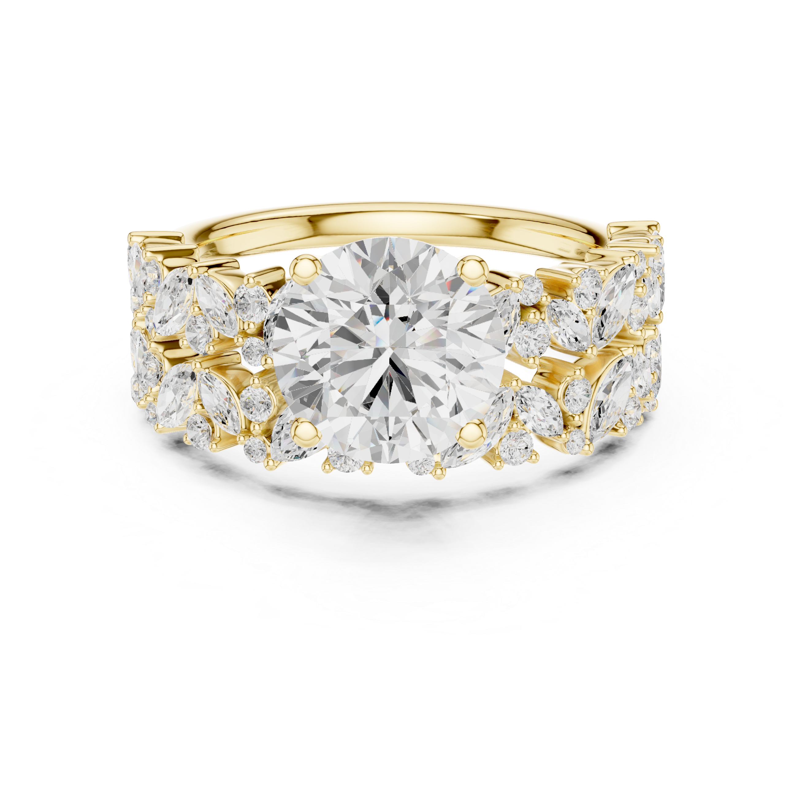High shine  elegant style