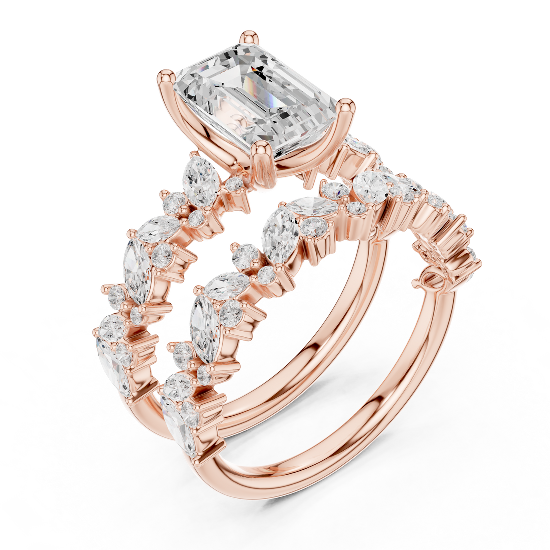 Adjustable baby ring with rounded edges.