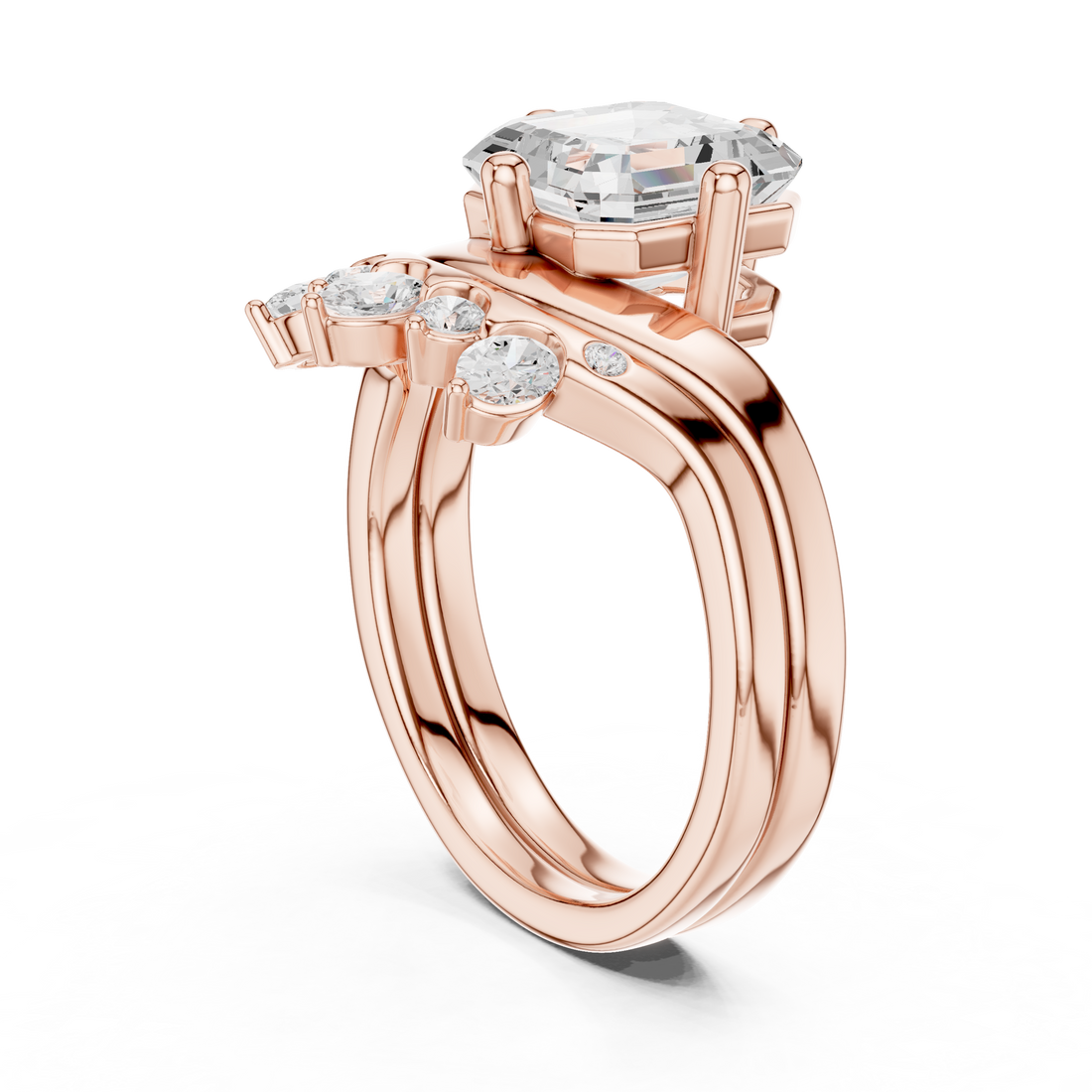 Pearl gemstone ring with elegant style.