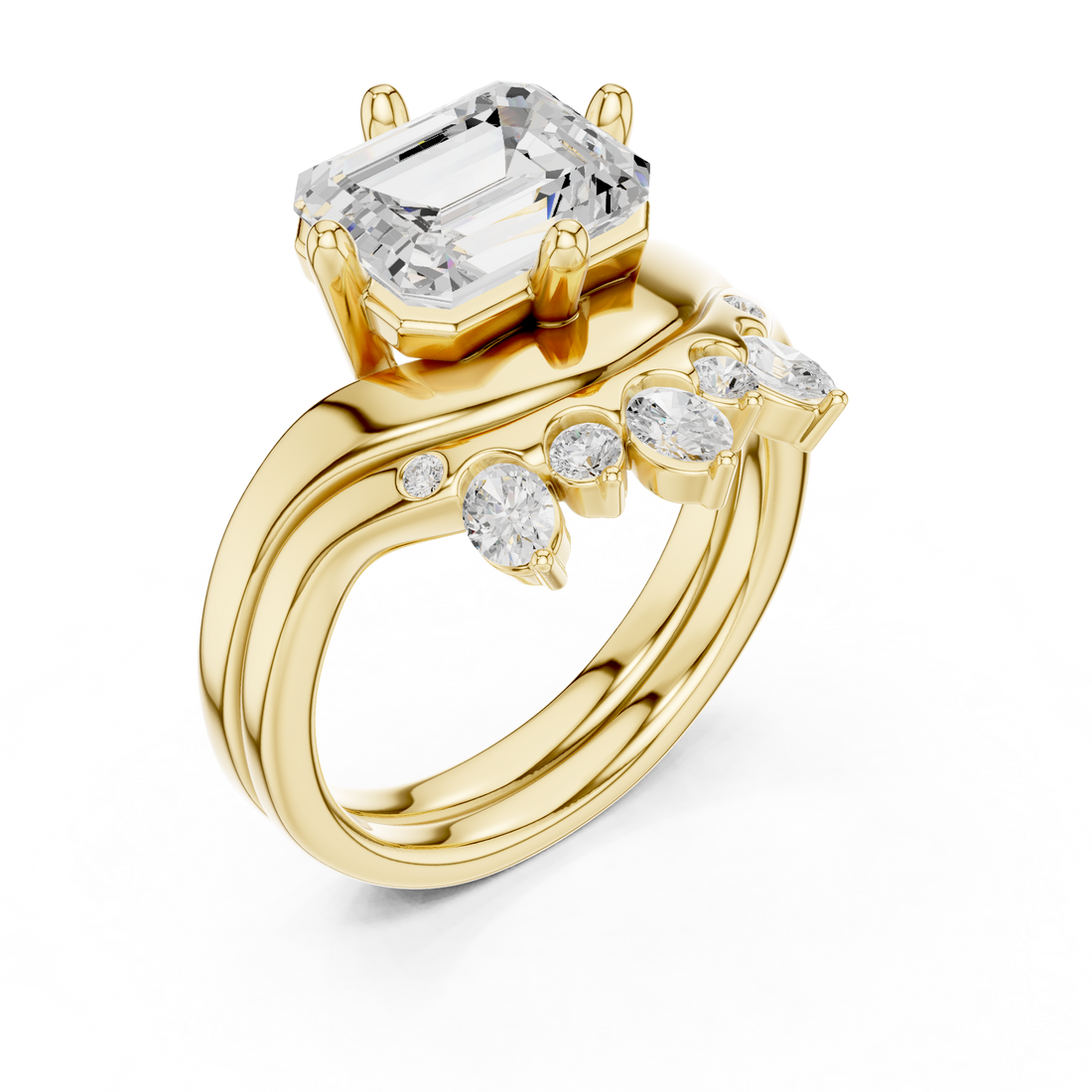 Minimal plain band ring with smooth polish.