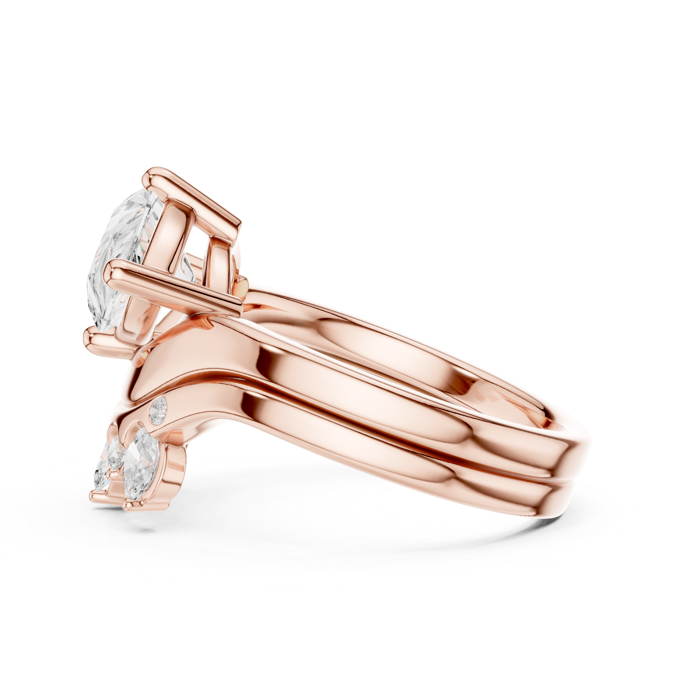 Hinged cuff bracelet with textured surface.