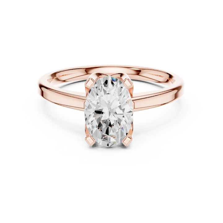 Promise ring with simple polished design.