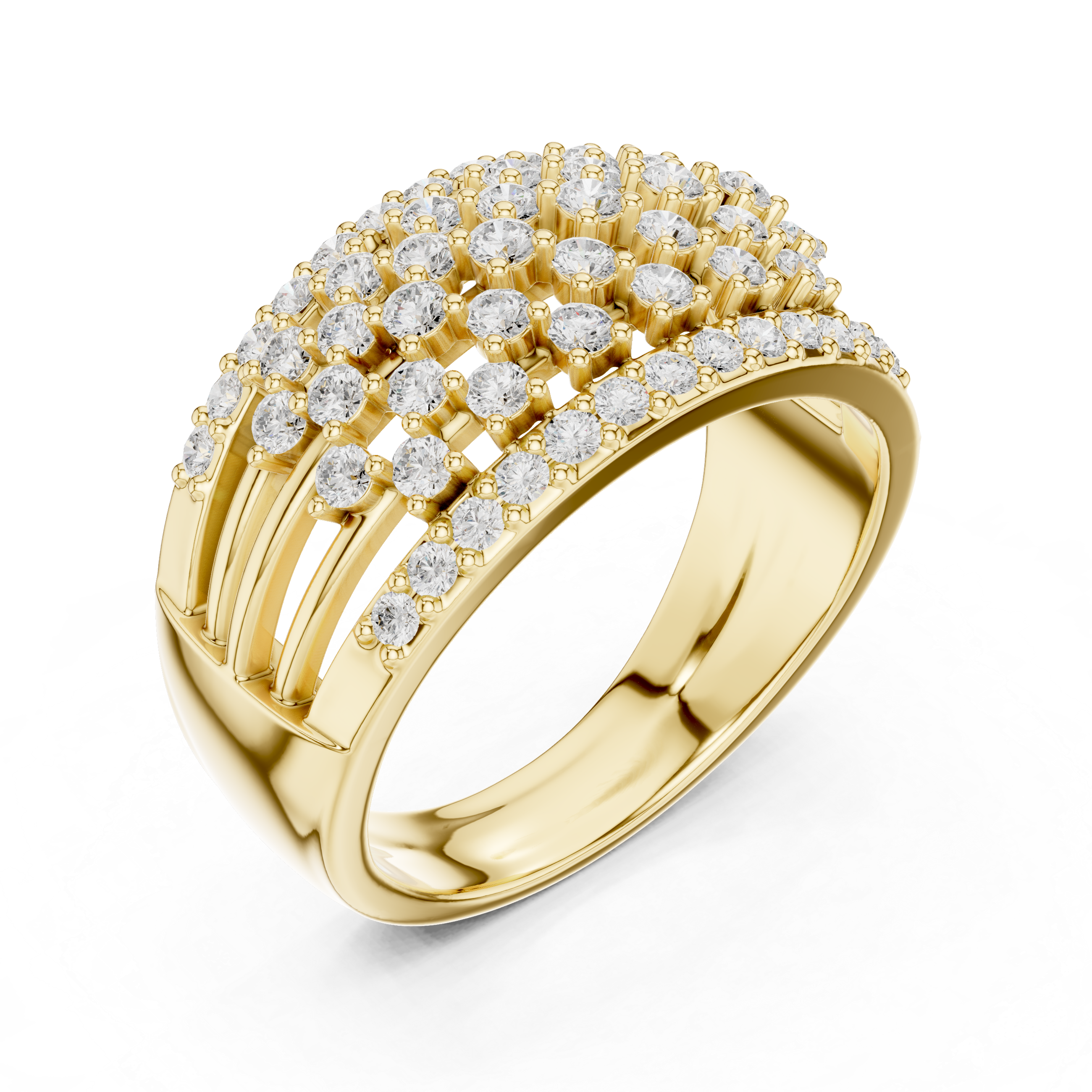 Classic gold chain bracelet with smooth links.